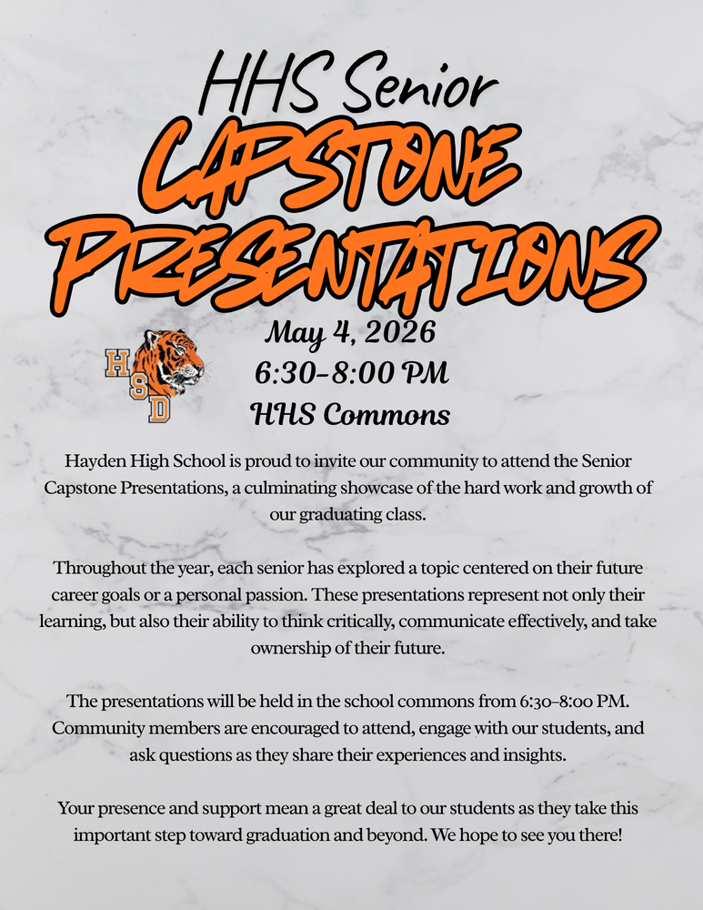 Capstone Presentations