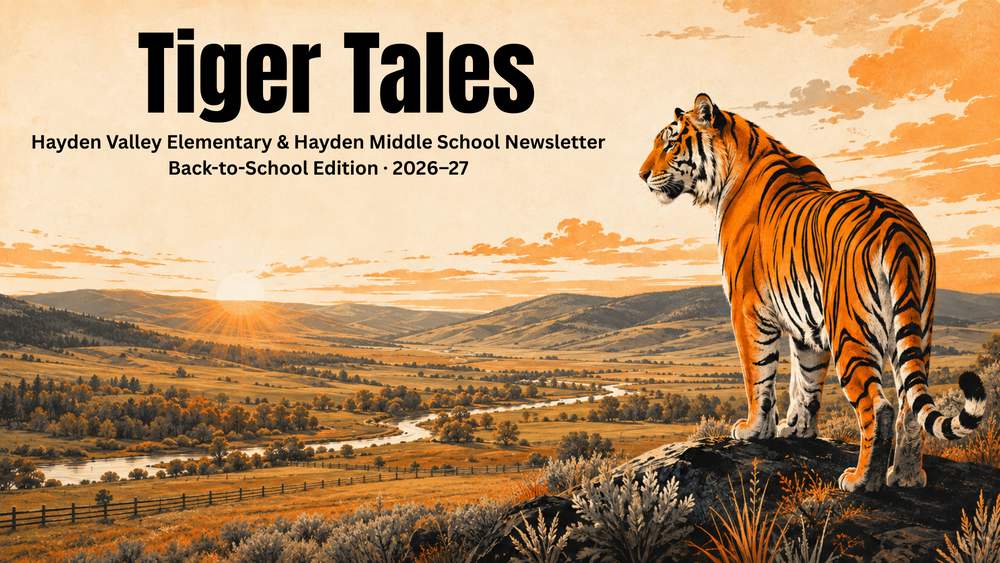 Image of a tiger overlooking a valley and a river