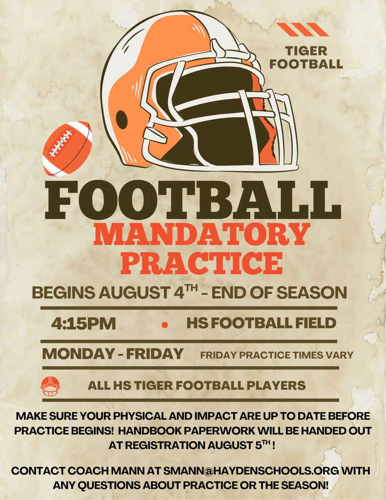 HS Football Practice