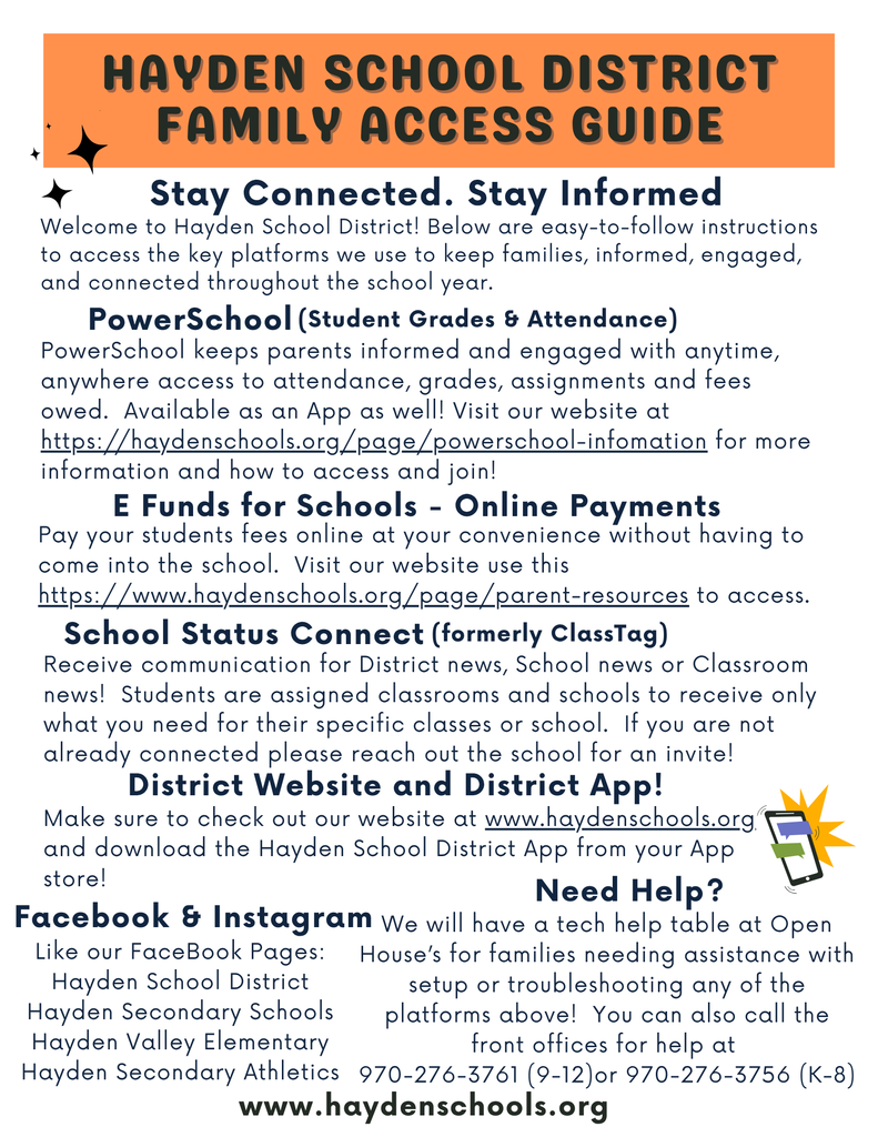 HSD Access Guide - PDF also shared