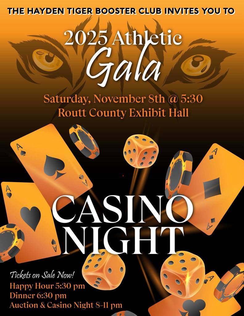 2025 Hayden Booster Club Athletic Gala