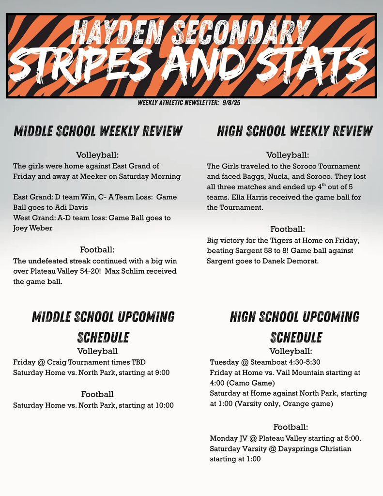 Stripes and Stats