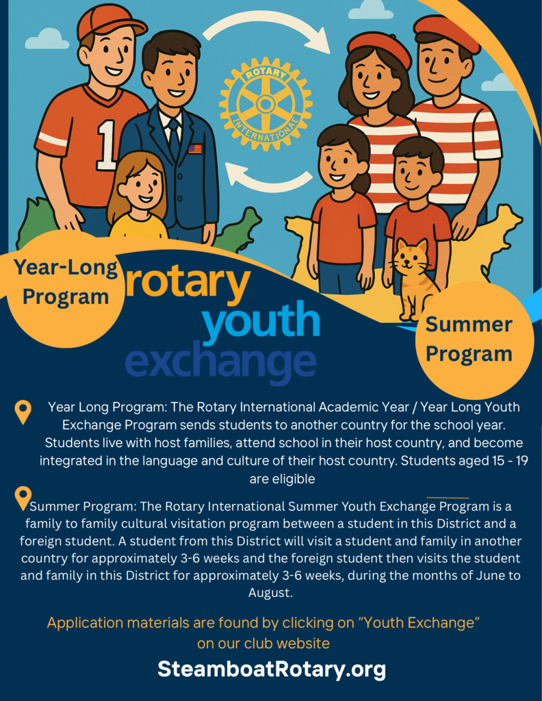 Rotary Youth Exchange Flyer