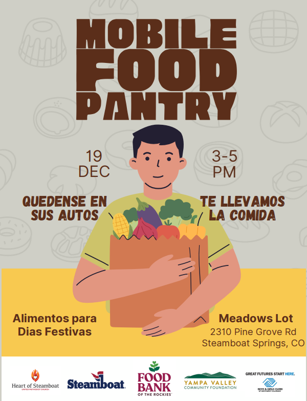 Spanish Mobile Food Pantry Flyer