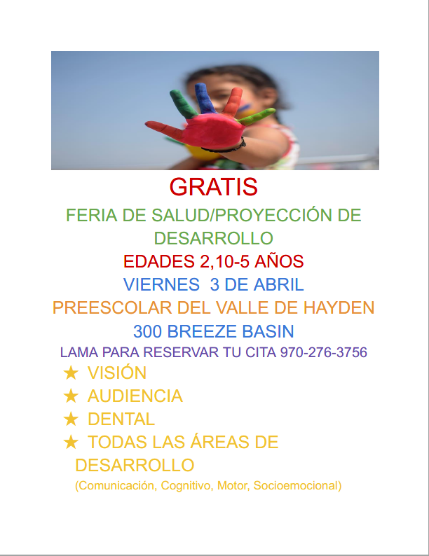 Pre-K Spanish Flyer