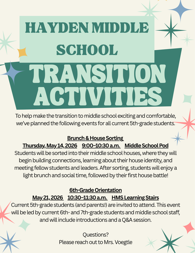 MS Transition Flyer