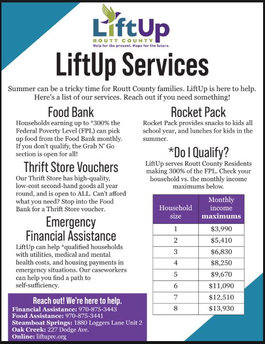 English Information Flyer