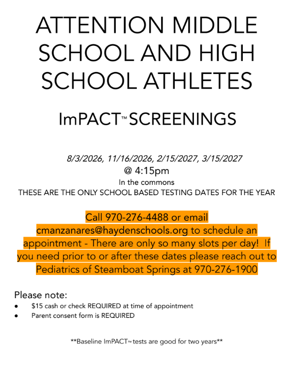 Impact Testing Flyer
