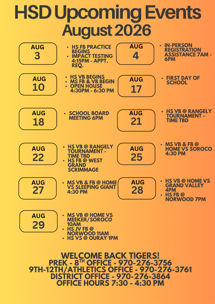 August 2026 - Event Flyer