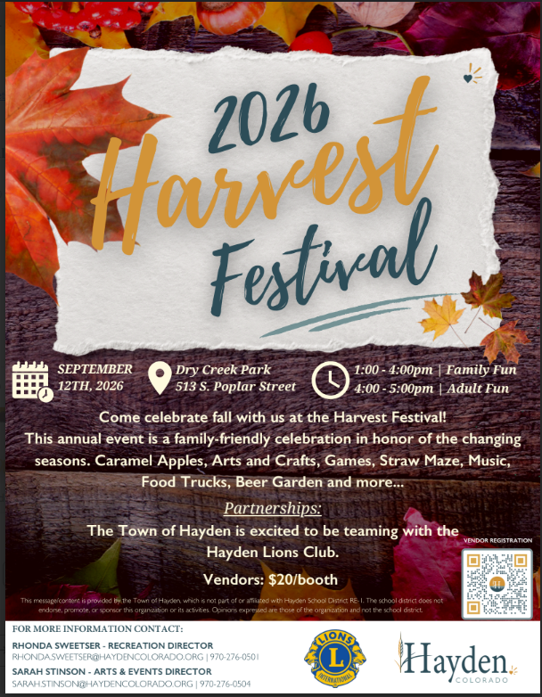 2026 Harvest Festival