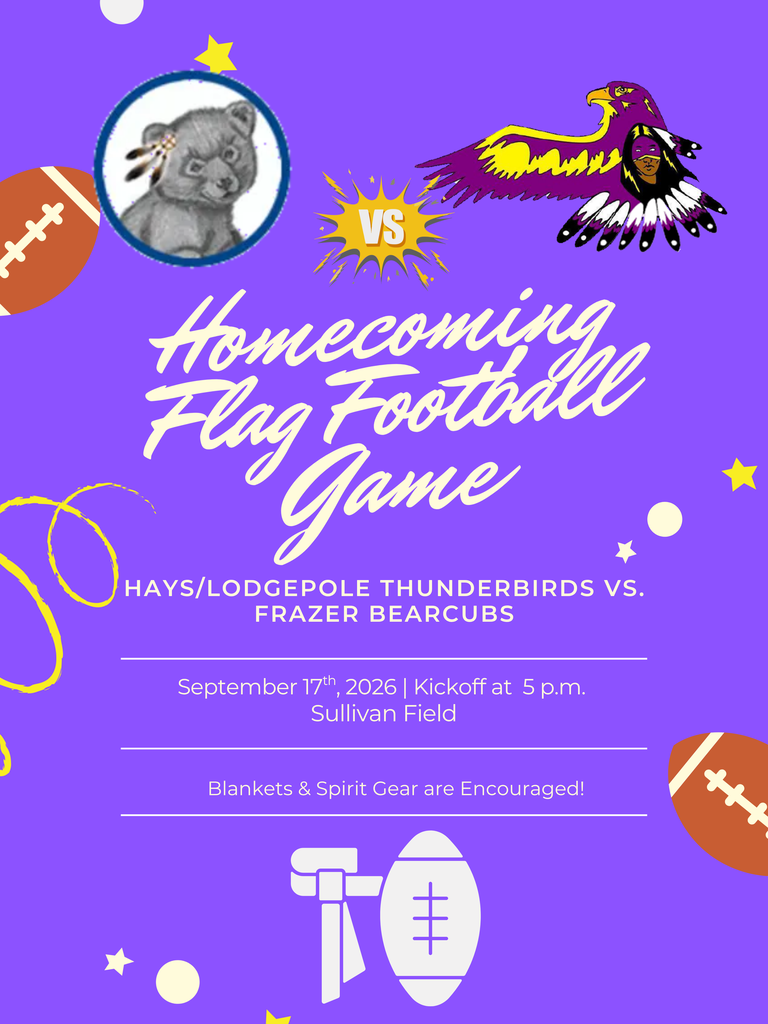 Home Coming Flag  Football Game 