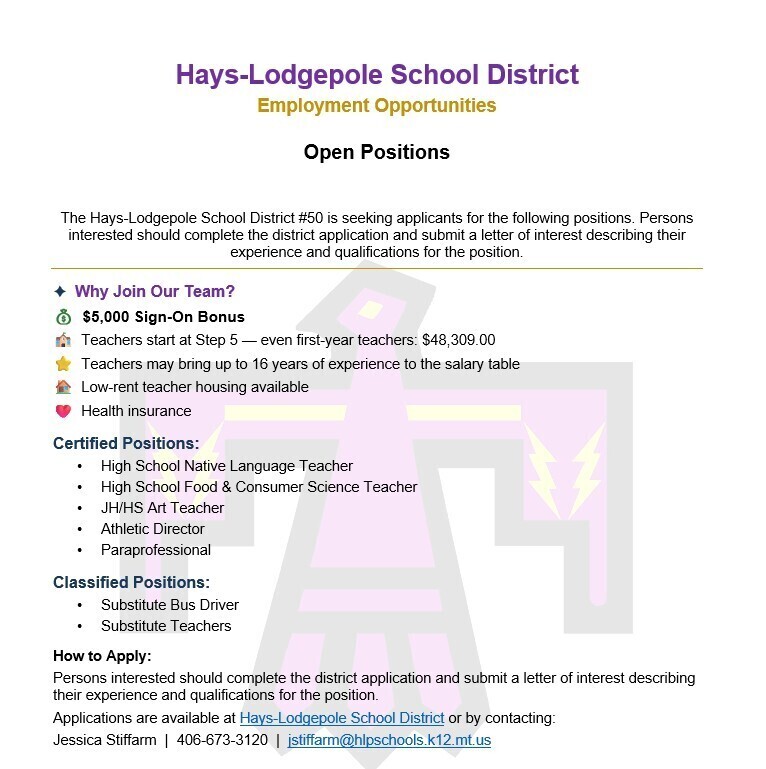 Hays LodgePole Schools