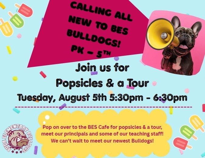 Popsicles & a Tour