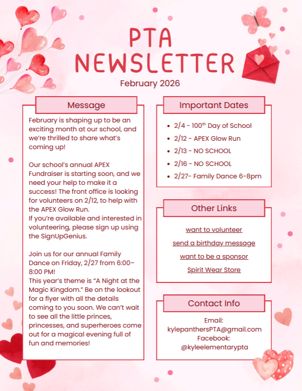 PTA Newsletter