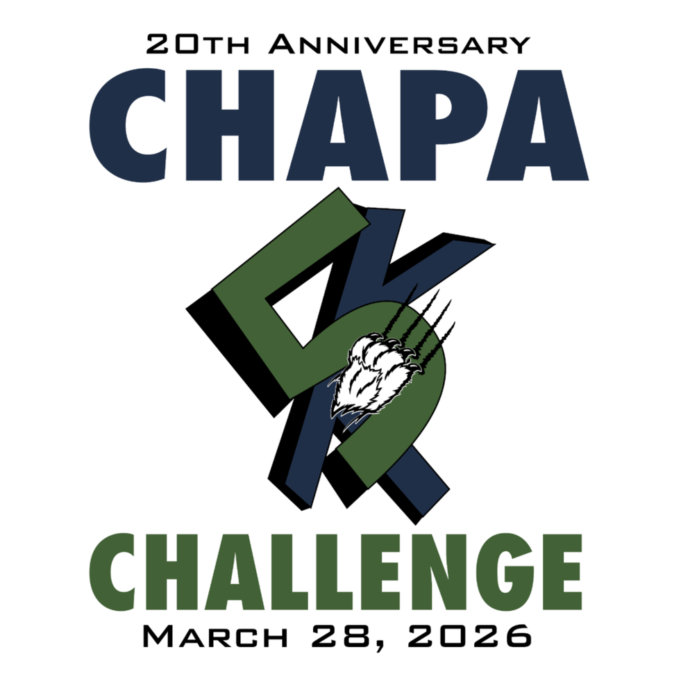 Chapa 5K Challenge flyer for March 28th, 2026