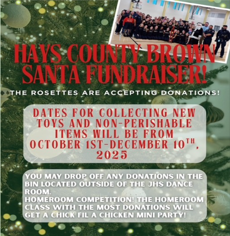 Hays County Brown Santa Fundraiser