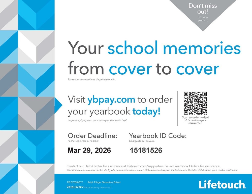 Purchase your Yearbook