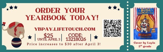 Order your Yearbook Today!