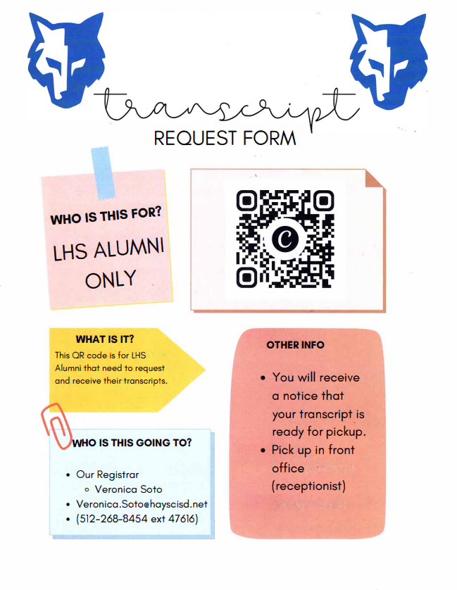 Transcript Request Form