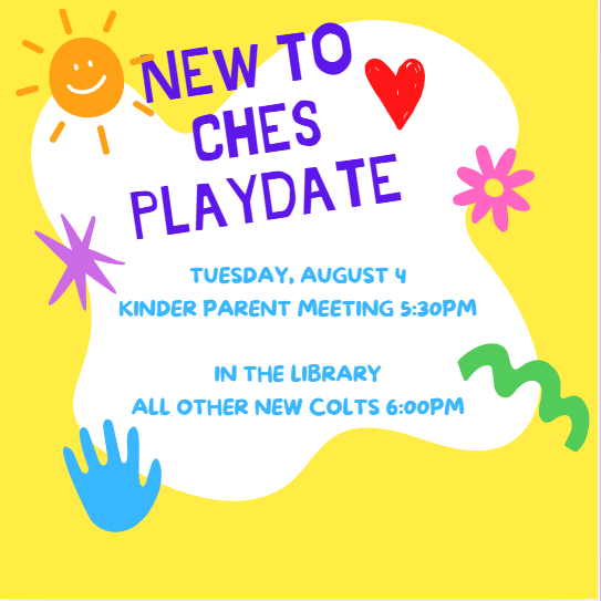 New to CHES Playdate flyer