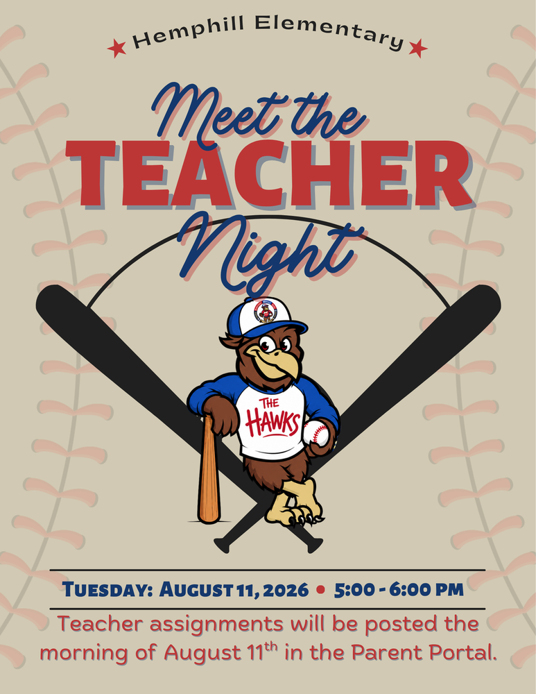 Meet the Teacher Night flyer