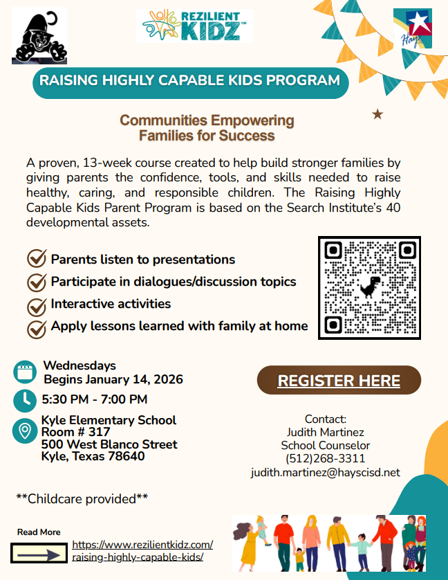 Raising Highly Capable Kids Program