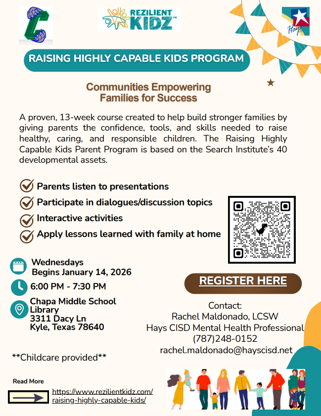 Raising Highly Capable Kids Program