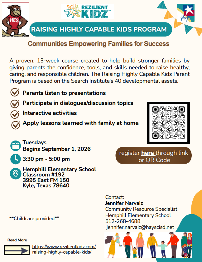 Raising Highly Capable Kids Program