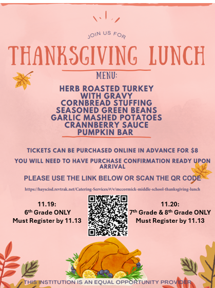 Thanksgiving Lunch