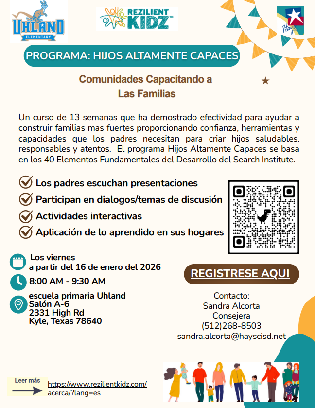 Programa: Hijos Altamente Capaces