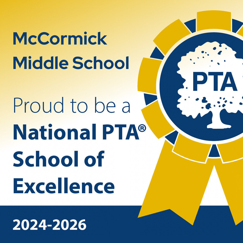 McCormick National PTA School of Excellence