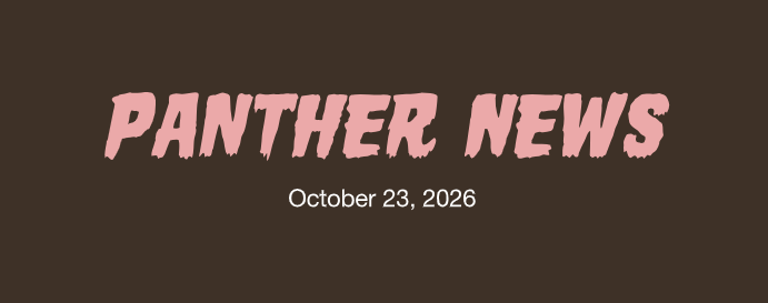 Panther News October 26