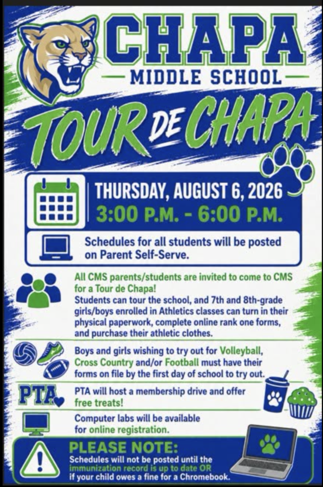 Tour de Chapa flyer