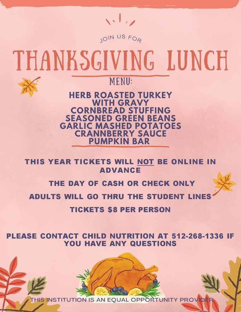 CES Thanksgiving Lunch