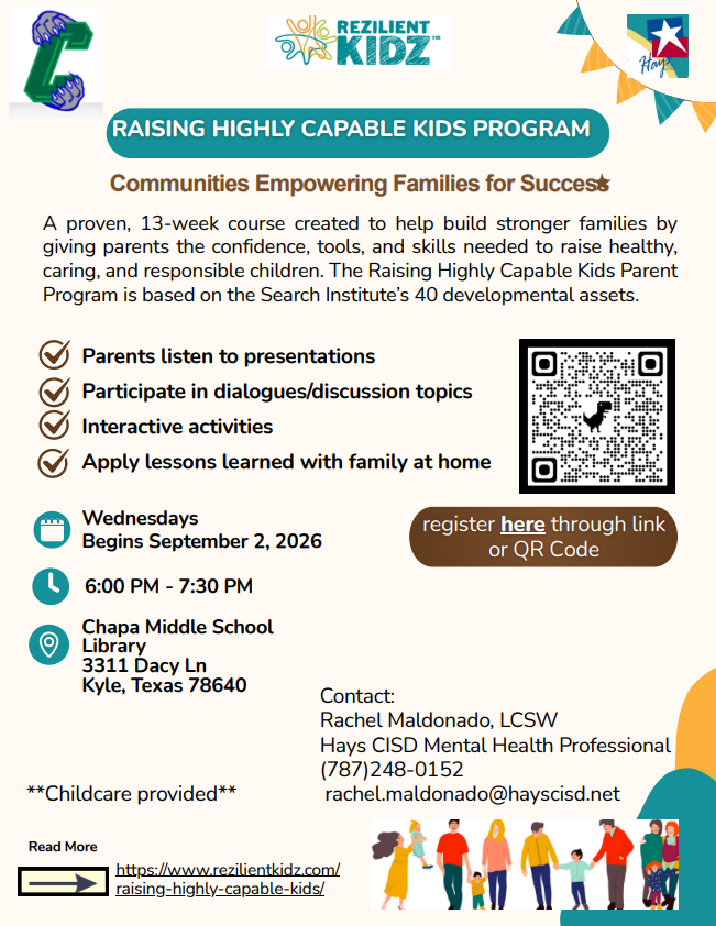 Raising Highly Capable Kids Program