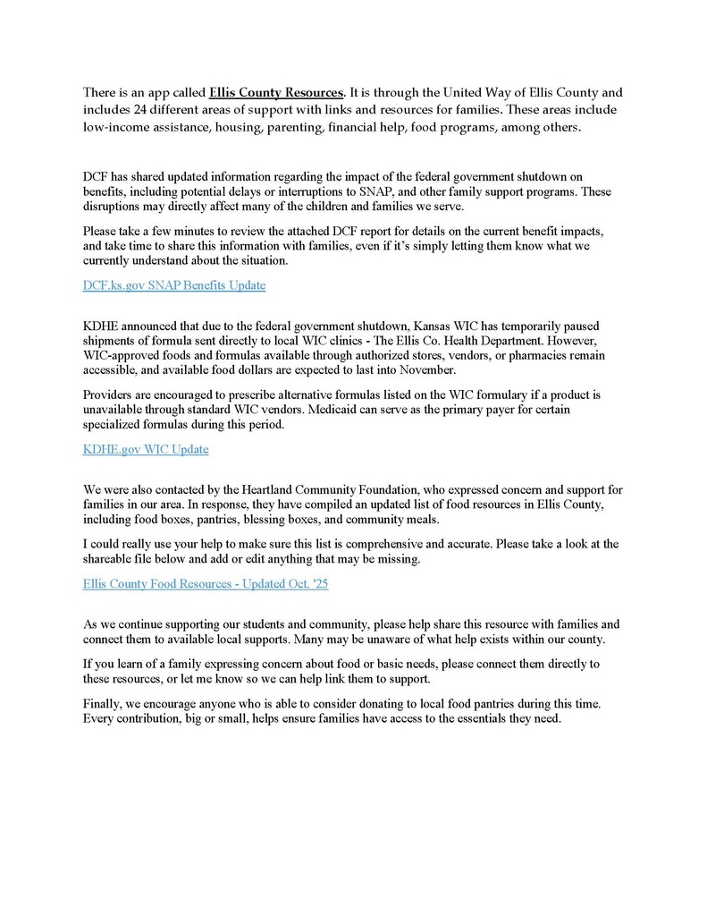 There is an app called Ellis County Resources