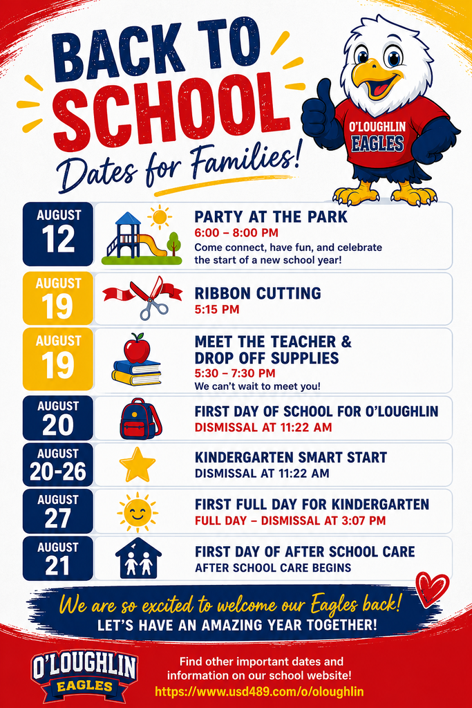 Back to School Dates
