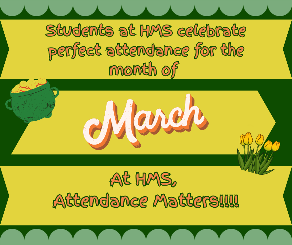 March Perfect Attendance
