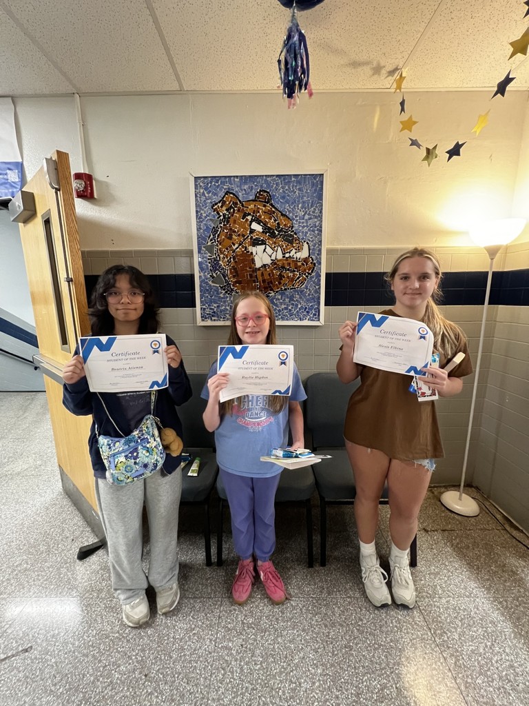 HMS Students of the Week! Way to go! 