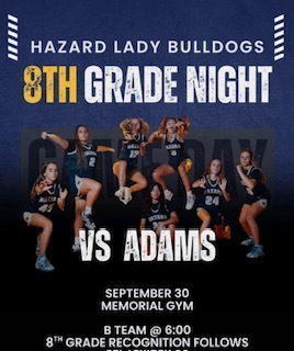 8th grade night- Girls basketball 