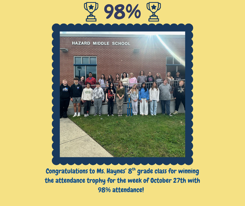 Attendance Award Winners