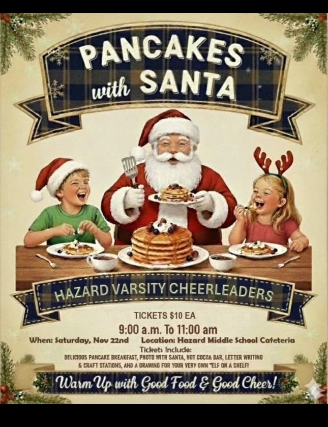 pancakes with Santa!