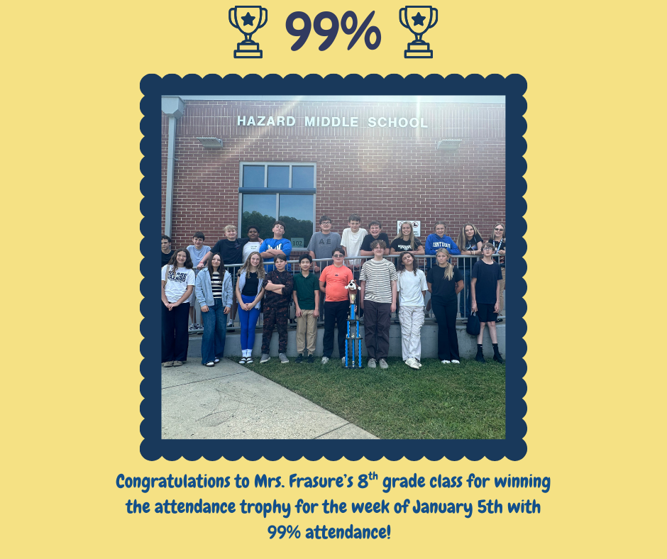 Attendance Award Winners