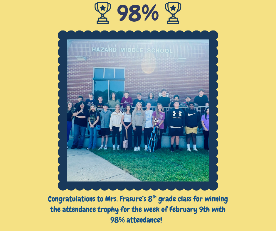 Attendance Award Winners