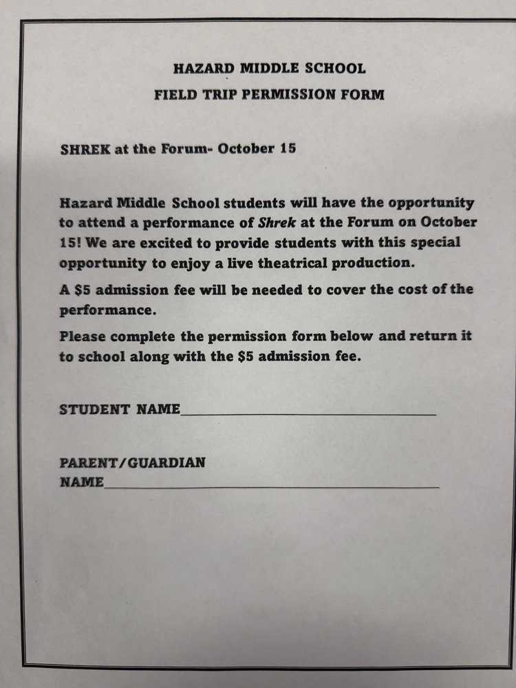 permission form