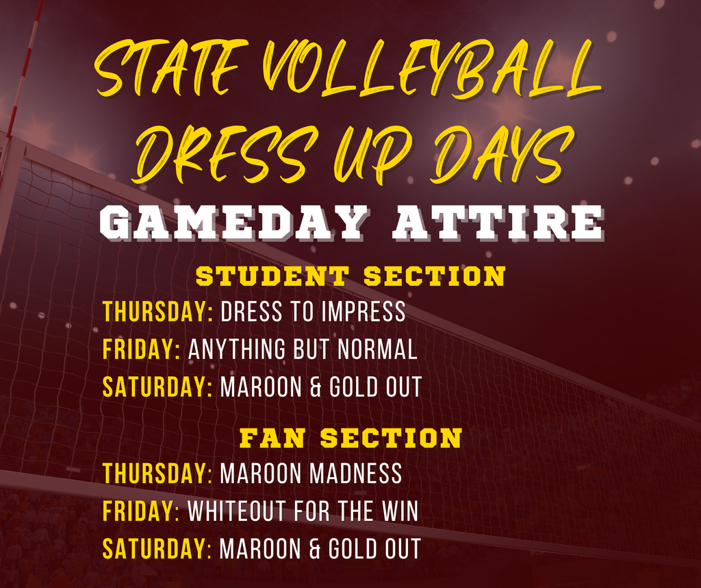 volleyball dress up days