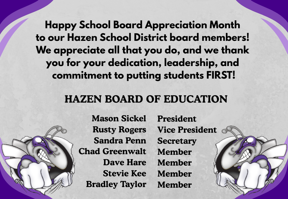 School Board Appreciation