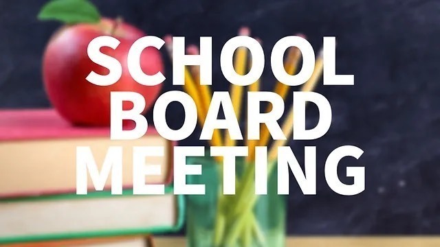 School Board Meeting 
