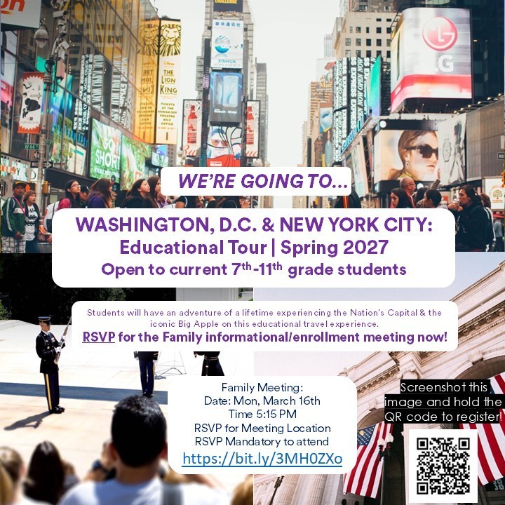 EF Trip 2027 Parent Meeting