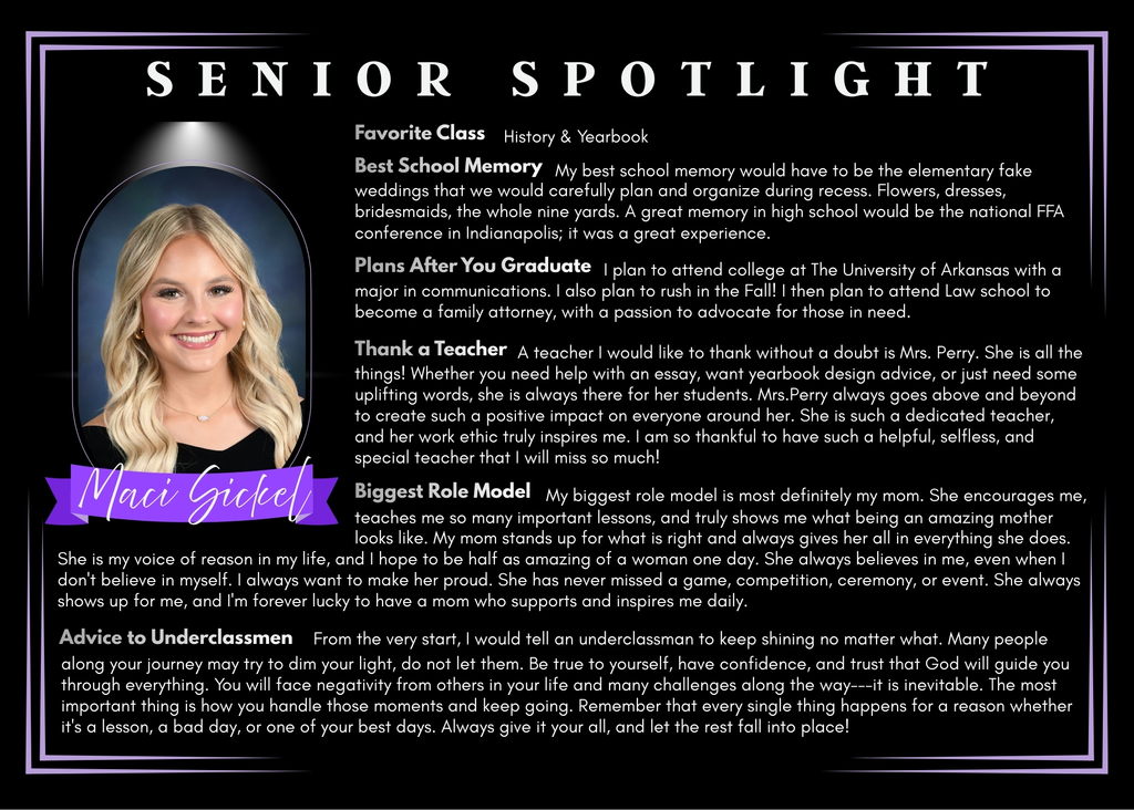 Senior Spotlight